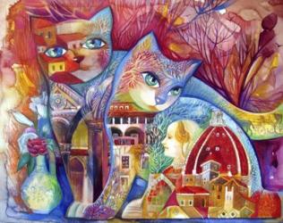 Florence Cats | Obraz na stenu