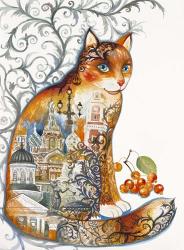 Saint Petersburg Cat | Obraz na stenu