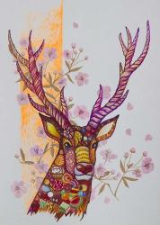 Candy Deer | Obraz na stenu