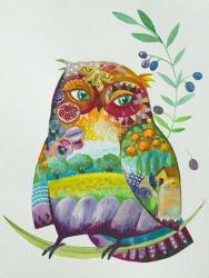 Owl From Provence | Obraz na stenu