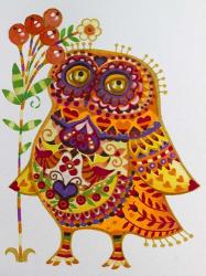 Decorated Owl | Obraz na stenu