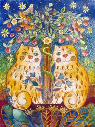 Catsin the Garden of Eden | Obraz na stenu