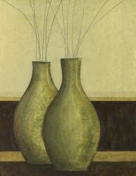 Green Vases II | Obraz na stenu
