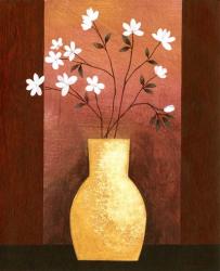 Jug Floor Vase On Burgundy | Obraz na stenu