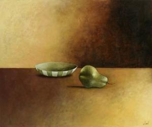 Bowl and Pear | Obraz na stenu