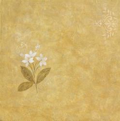 White Flower on Gold | Obraz na stenu