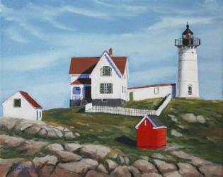 Nubble Light House3 | Obraz na stenu