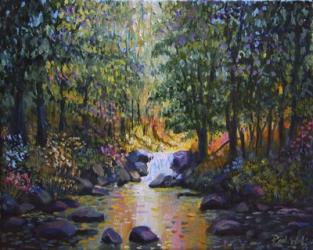 Wooded Stream | Obraz na stenu