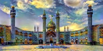 Isfahan Iran Hilal Ibn Ali Mausoleum | Obraz na stenu