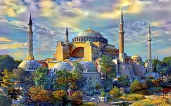Istanbul Turkey Hagia Sophia | Obraz na stenu