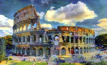 Rome Italy Colosseum Ver1 | Obraz na stenu