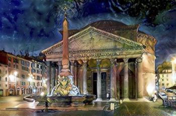 Rome Italy Pantheon | Obraz na stenu