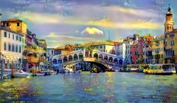 Venice Italy Rialto Bridge | Obraz na stenu