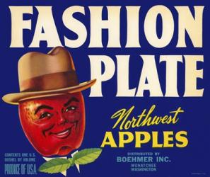 Fashion Plate Apples | Obraz na stenu