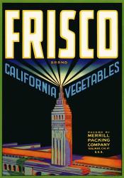 Frisco Brand California Vegetables | Obraz na stenu