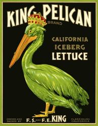 King Pelican Brand Lettuce | Obraz na stenu