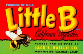 Little B Brand California Vegetables | Obraz na stenu