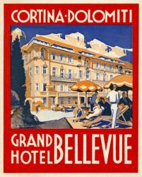 Cortina-Dolomiti, Grand Hotel Bellevue | Obraz na stenu