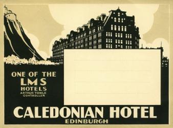 Caledonian Hotel, Edinburg | Obraz na stenu