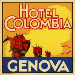 Hotel Colombia, Genova | Obraz na stenu
