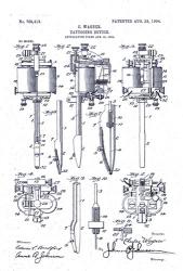 Electric Tattooing Device, Charles Wagner, 1904 | Obraz na stenu