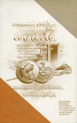 Cosack & Co. Lithographers & Publishers | Obraz na stenu