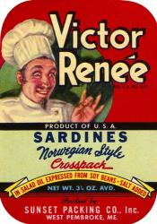 Victor Ren?e Sardines | Obraz na stenu