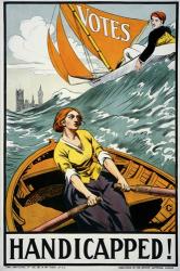 Women's Suffrage, Handicapped, London! | Obraz na stenu