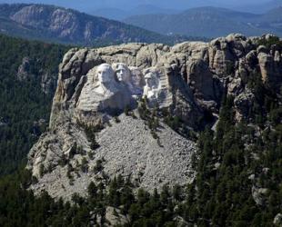 Aerial View, Mount Rushmore | Obraz na stenu