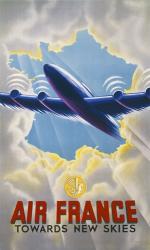 Air France Towards New Skies | Obraz na stenu