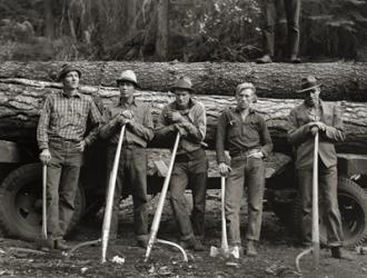 American Loggers, 1939 | Obraz na stenu