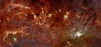 An Infrared View of the Galaxy | Obraz na stenu