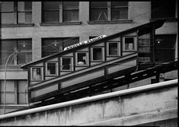 Angels Flight at Third & Hill Streets, Los Angeles | Obraz na stenu