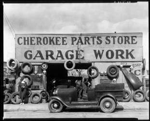 Auto Parts Shop. Atlanta, Georgia | Obraz na stenu