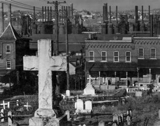 Bethlehem Graveyard and Steel Mill | Obraz na stenu