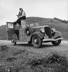 Dorothea Lange, Portrait of the Photographer | Obraz na stenu