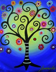 Fullmoon Tree Of Life | Obraz na stenu