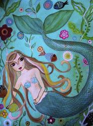 Mermaid Under The Sea | Obraz na stenu