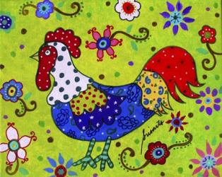 Whimsical Rooster | Obraz na stenu