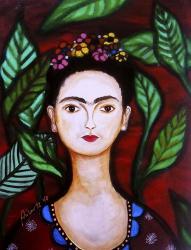 Serene Frida | Obraz na stenu