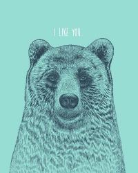 I Like You Bear | Obraz na stenu