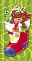 Christmas Stockings And Bears 6 | Obraz na stenu