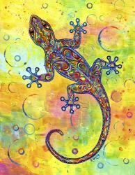Electric Gecko | Obraz na stenu