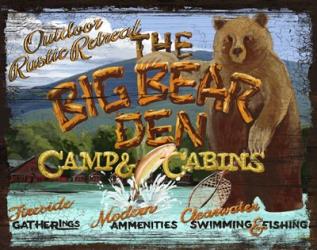 Big Bear Den | Obraz na stenu
