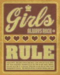 Girls Always Rock and Rule | Obraz na stenu
