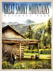 Smokey Mountain Cabin | Obraz na stenu