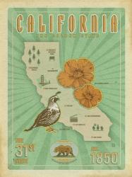 California Map | Obraz na stenu