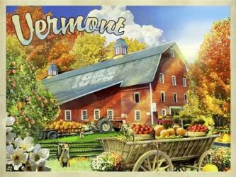 Vermont Foliage Farm | Obraz na stenu