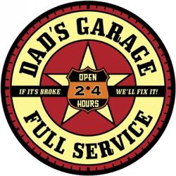 Dad's Garage | Obraz na stenu