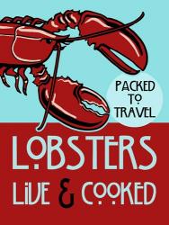 Lobsters Live Cooked | Obraz na stenu